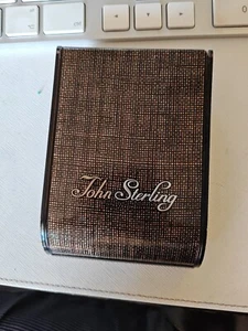 COLIBRI JOHN STERLING CIGARETTE LIGHTER CON CUSTODIA ORIGINALE  - Foto 1 di 9