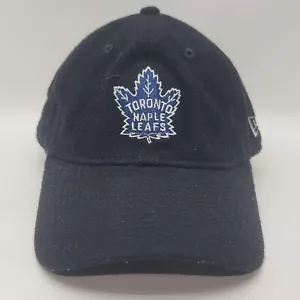 New Era Toronto Maple Leafs NHL 9TWENTY Adjustable Strap Dad Hat Wool Blend - Picture 1 of 15