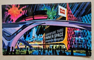 1967 Disneyland Vintage Adventure Thru Inner Space Monsanto Brochure Postcards - Picture 1 of 7