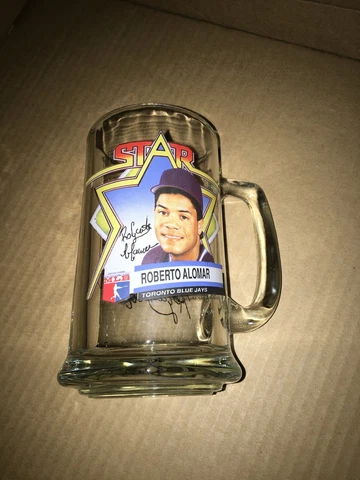 ROBERTO ALOMAR MLB Star Glass Toronto Blue Jays HOF Hall of Fame Cover