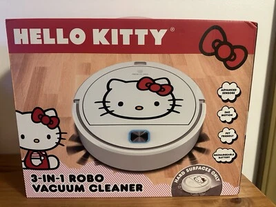 Robo aspiradora Hello Kitty 3-n-1 BLANCA Foto 1 de 4