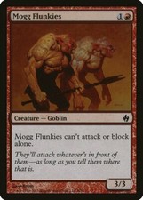Mogg Flunkies FOIL Premium Deck Series: Fire and Lightning NM CARD ABUGames