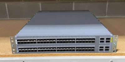 Juniper QFX5100-96S-AFI 96x SFP+ 10G 8xQFSP+ Ethernet Switch Dual AC PSU - Image 1 of 2
