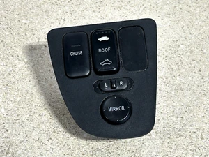 02 06 Acura Rsx Sun Roof & Mirror Control Cruise Switch Factory Trim Black OEM - Picture 1 of 2