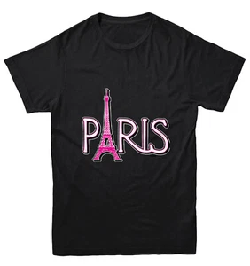 Paris - Eiffel Tower France French Europe Tourist Youth T-Shirt - Picture 1 of 20