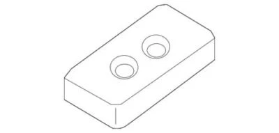 Aislador de resorte hoja conductor pasajero original Ford F-150 2009-2023 9L3Z-5598-B Foto 1 de 4