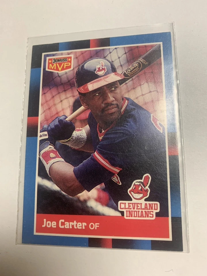 1988 Donruss MVP Joe Carter Cleveland Indians - Image 1 of 1