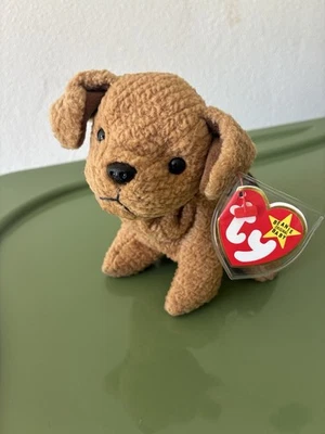TY Beanie Baby, Rare Oddity : Tuffy W/Baldy Tush Tag. New! Mint Condition! PVC - Image 1 of 4