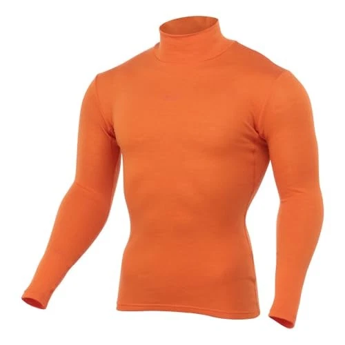 Camisa Mizuno Biogear Breath Thermo lã gola alta manga longa absorção de umidade - Imagem 1 de 1