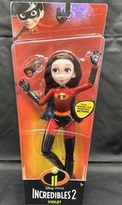Muñeca Disney Pixar Increíbles 2 Violeta Totalmente Posable 11" Jakks Pacific Nueva en Caja - Imagen 1 de 9
