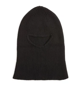 LE BONNET Lana y Cachemira Pasamontañas Ónix Negro - Imagen 1 de 7