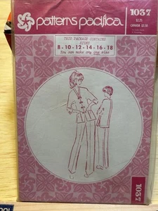 VINTAGE PATTERNS PACIFICA 1037 ~ Pants And Top ~ SIZE 8 10 12 14 16 18 *UNCUT - Picture 1 of 2