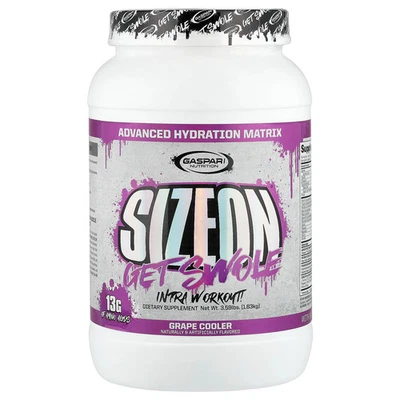 SizeOn®, Intra Workout, Grape Cooler, 3.59 lbs (1.63 kg) - Image 1 of 2