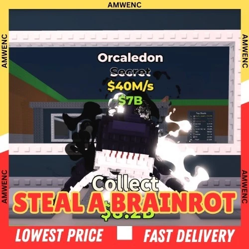 Steal A Brainrot - Orcaledon - Random Mutation Traits or Normal