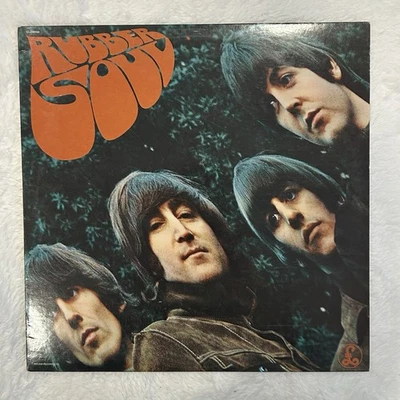 THE BEATLES - Rubber Soul LP - Capitol Rainbow CLJ-46440 - 1987 Reissue NM - Image 1 of 3