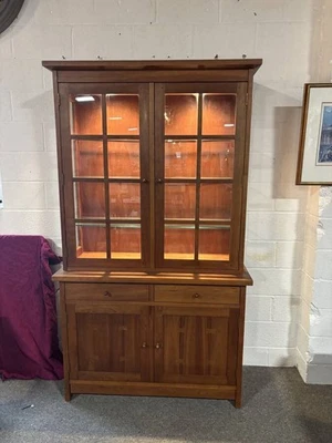 Stickley Mission Cherry China Cabinet - Image 1 of 3