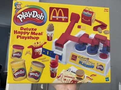  McDonalds Deluxe Happy Meal Playshop Playdoh Toy 22116 Vintage - Image 1 of 4