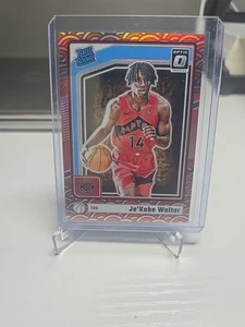 2024-25 Panini Donruss Optic Ja’Kobe Walter RATED ROOKIE PHOTON SSP Raptors  - Picture 1 of 2