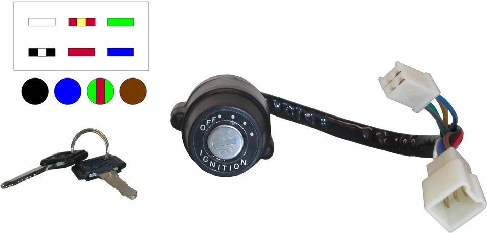 Interruptor de encendido para Yamaha RS 100 1975 (batería) Foto 1 de 1