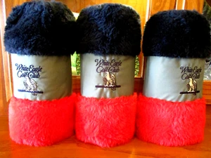 ¡DULCE! Juego de cubiertas de cabeza de palos de golf White Eagle vintage de madera de 1,3,5 - Imagen 1 de 4