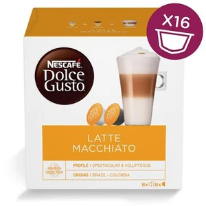 Nescafe Dolce Gusto LATTE MACCHIATO Coffee Pods Capsules - Original BRAND NEW - Picture 1 of 6