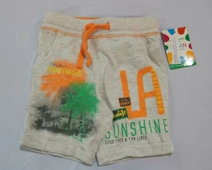 Losan Boy's California Palm Springs Graphic Bermuda Shorts DM9 Gray Size 2T NWT - Picture 1 of 4
