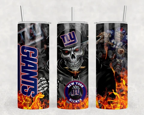 Giants Skull 20 oz Tumbler Cover
