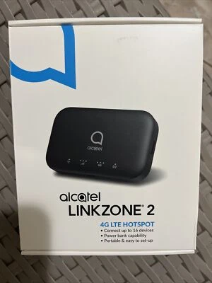 MÓDEM HOTSPOT MÓVIL T-MOBILE Alcatel LINKZONE 2 4G LTE WiFi MW43TM. Desbloqueado Foto 1 de 3