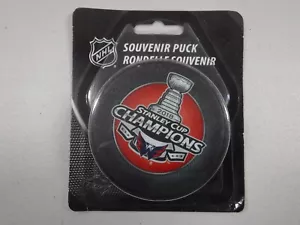 NHL 2018 Washington Capitals Stanley Cup Champions Rondelle Souvenir Puck - Picture 1 of 3