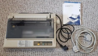 Star Micronics LC- 10 J120 Multi-Font Nadeldrucker, retro, LPT - Bild 1 von 4