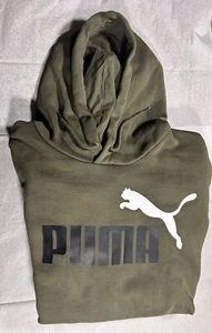 PUMA Men's Large Logo Fleece Lined Hoodie Pullover Sweater Size 3XL - Picture 1 of 5