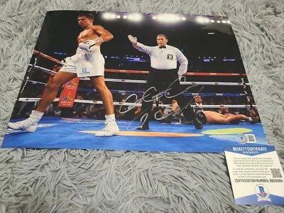 Imagen 11x14 firmada por Gennady Golovkin (certificado Beckett) Foto 1 de 3