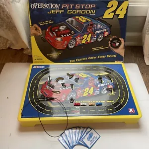 2004 Operation Pit Stop Jeff Gordon 24 Nascar Game Complete in Great Condition - Picture 1 of 8