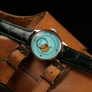Raketa Kopernikus "Tiffany" (aquablaues Zifferblatt). Unikat Uhr für Herren (Automatik) - Bild 1 von 4