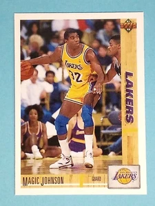 1991-92 Upper Deck Magic Johnson Los Angeles Lakers #45 🏀 - Picture 1 of 2