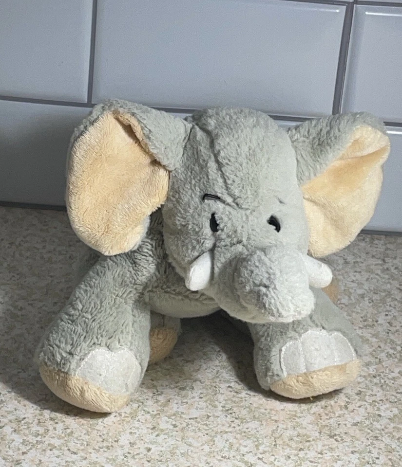 GANZ Velvety Elephant HM167 Stuffed Plush Lovey Animal EUC - Image 1 of 4