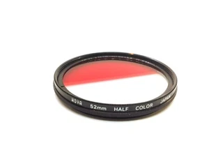 Hoya Half Color Red 52mm Filter - Boxed with Hoya Swirl Case - Picture 1 of 2