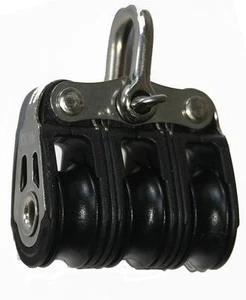NAUTOS HT 2034 - LÍNEA DINÁMICA 30MM - TRIPLE BLOQUE - HERRAJES DE VELERO - Imagen 1 de 2