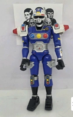 Bandai MMPR Power Rangers Turbo Blue Senturion 1997 de colección Foto 1 de 4