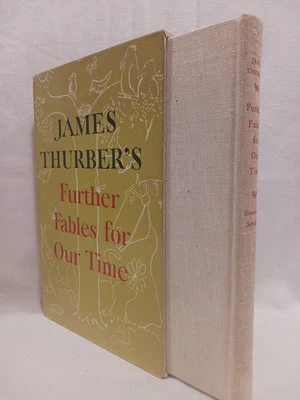 James Thurber Further Fables for Our Time 1956 Special Printing HC Slipcase VGC  Foto 1 de 4