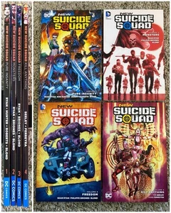 Nuevo Escuadrón Suicida TPB Set Vol 1 2 3 4 Pure Insanity Freedom Kill Anything DC 22 - Imagen 1 de 14