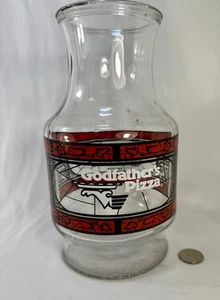 Godfather’s Pizza Coca Cola Pitcher Carafe Retro Collectable Decanter Vintage - Bild 1 von 6