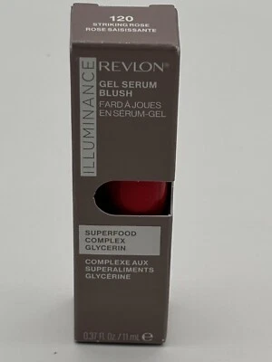 Revlon Illuminance Dewy Finish Gel Serum Blush - 120 Striking Rose - 0.37 fl oz - Image 1 of 4
