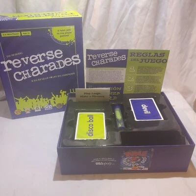 The Original Reverse Charades Game USAopoly hilarious twist  Complete  - Image 1 of 4