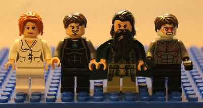 Juego de 4 minifiguras Lego Iron Man del set #76007 Malibu Mansion Attack Foto 1 de 2