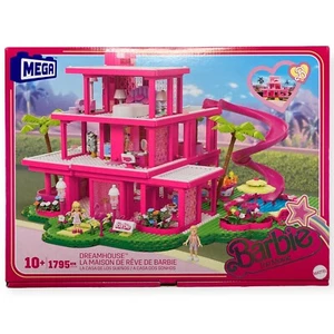 Mega Mattel Barbie The Movie Dreamhouse Building Block Set 1795 Pcs - Picture 1 of 8