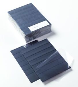 DAVO Stabile Einsteckkarten N7 Schwarz,per 100 DV29544 Neuware originalverpackt 