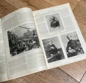 Antique English newspaper 1899 The Sketch Boer war South Africa Social History - Picture 1 of 20