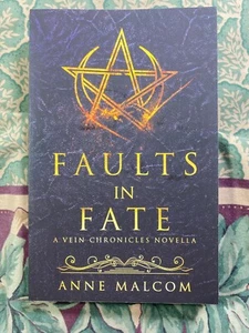Faults in Fate - Anne Malcom Signed - Picture 1 of 4