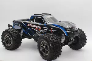 Traxxas TRX 90376 -4 BLAU Monster Truck Brushless Stampede 4x4 HD VXL 1:10 NEU - Bild 1 von 21